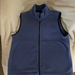 L.L. Bean Blue Fleece Vest